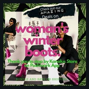 Check out our winter and others boots